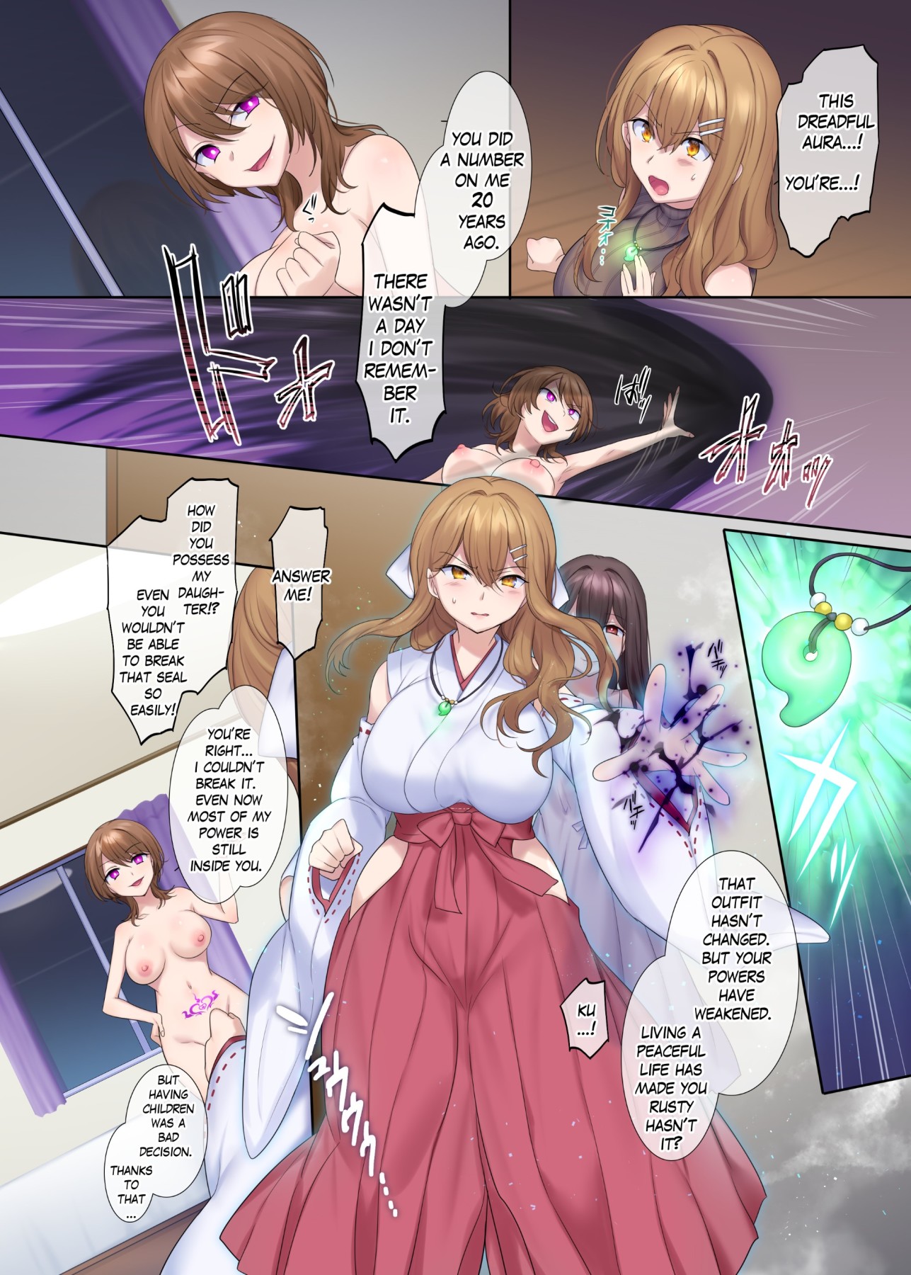 Hentai Manga Comic-The Soul Sealing Exorcist Priestess-Read-33